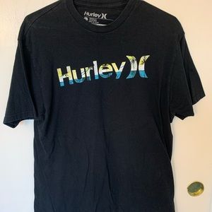 Black Hurley shirts size large